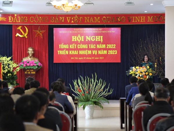 Ban QLDA công trình giao thông Hà Nội đặt mục tiêu lớn trong năm 2023