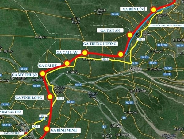 Cần 9 tỷ USD làm đường sắt TP Hồ Chí Minh - Cần Thơ