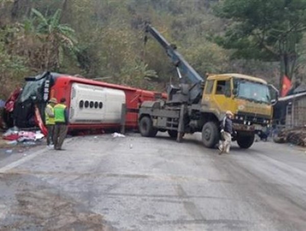 Khởi tố vụ xe khách gây tai nạn liên hoàn khiến 3 người tử vong ở Hoà Bình