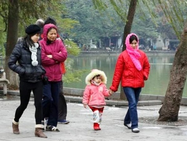 Mùng 3 Tết: Miền Bắc rét đậm, vùng núi rét hại, có mưa vài nơi