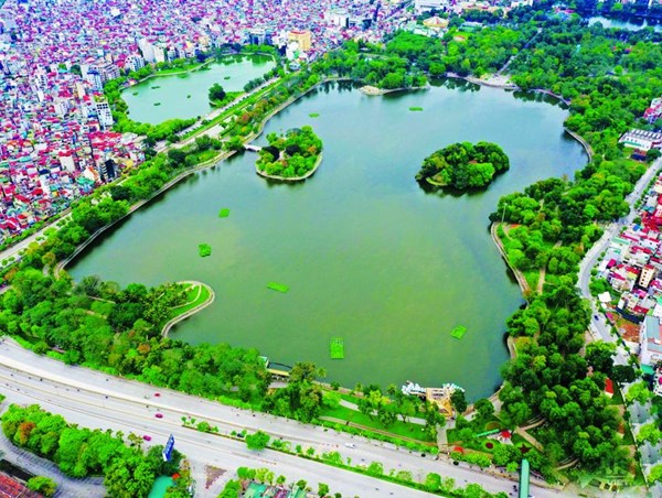 Công viên, vườn hoa: Không gian sáng tạo mới của Hà Nội