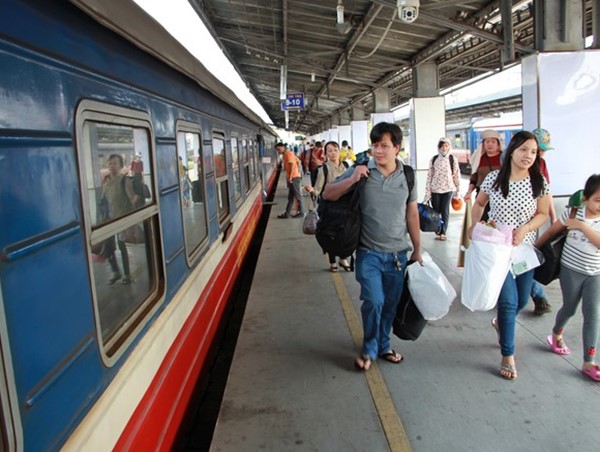 Đường sắt áp dụng chương trình giảm giá vé tàu tập thể sau Tết