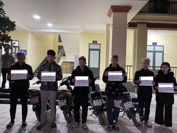 Ngăn chặn kịp thời nhóm đối tượng chuẩn bị đua xe, lạng lách đánh võng