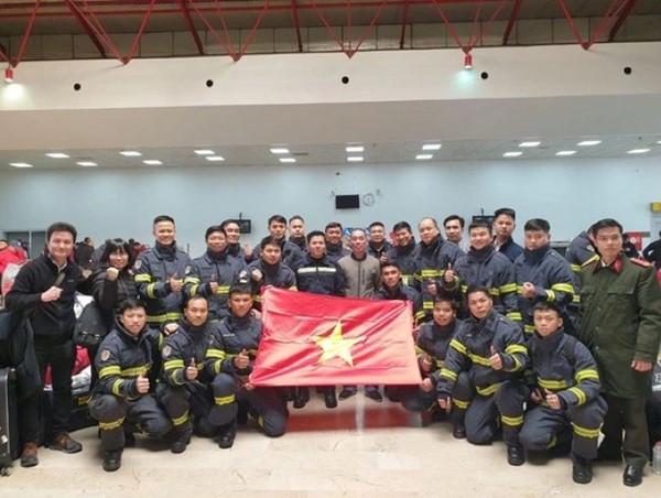 Đoàn cứu nạn, cứu hộ Việt Nam đã đến Thổ Nhĩ Kỳ