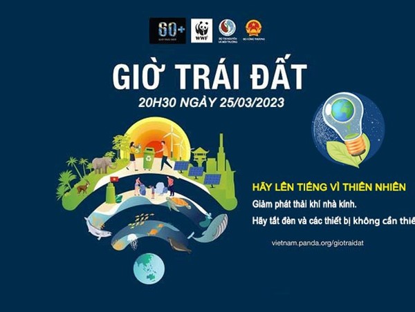 Tổ chức các hoạt động hưởng ứng chiến dịch Giờ Trái đất