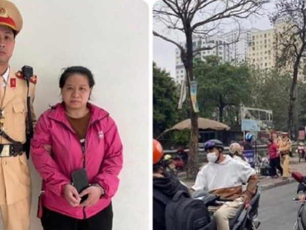 Bắt giữ người phụ nữ cướp điện thoại giữa phố
