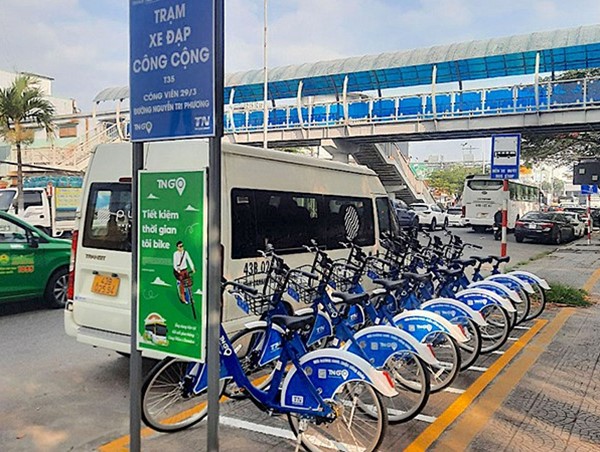 Đà Nẵng triển khai thí điểm xe đạp công cộng sử dụng bằng QRcode