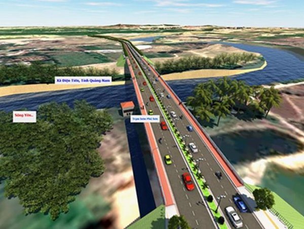 Quảng Nam điều chỉnh chủ trương đầu tư Dự án Đường vành đai phía Bắc