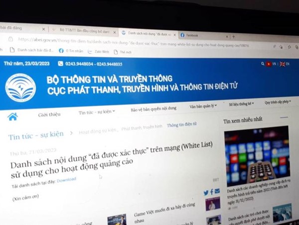 Hoan nghênh biện pháp mạnh của Bộ TT&TT