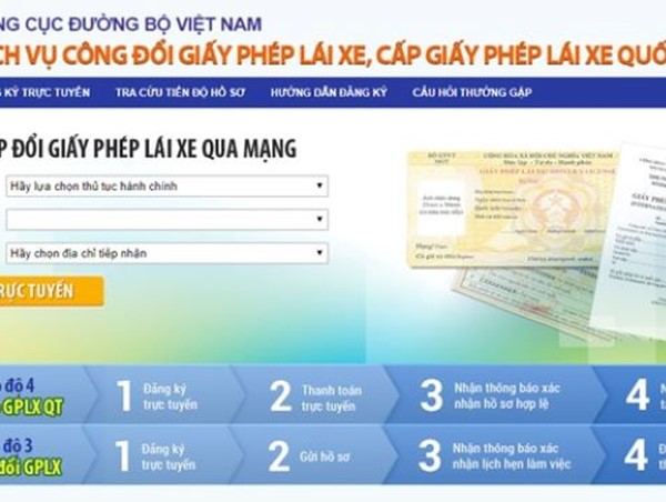 Hơn 3.300 hồ sơ cấp đổi giấy phép lái xe được thực hiện trực tuyến trong quý 1/2023