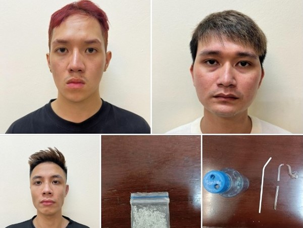 Bắt giữ 3 đối tượng thuê khách sạn để tổ chức sử dụng ma tuý