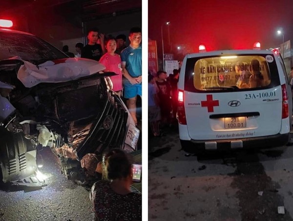 Tai nạn giao thông mới nhất hôm nay (20/4/2023): Va chạm với xe cứu thương, 2 người đi xe máy tử vong