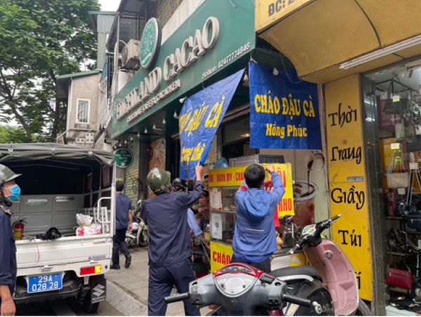 Quận Ba Đình: Xử phạt 2.775 trường hợp vi phạm quy định về trật tự giao thông, trật tự đô thị 