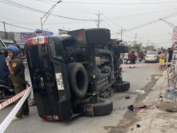 Vụ xe bán tải đâm Thiếu tá CSGT và 2 người dân tử vong: Khởi tố vụ án giết người