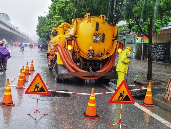 Hà Nội chủ động phương án phòng, chống úng ngập mùa mưa