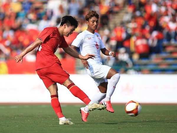 Thắng dễ Myanmar, U22 Việt Nam giành Huy chương đồng tại SEA Games 32