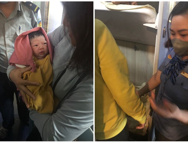 Nhân viên đường sắt hỗ trợ sản phụ sinh con trên tàu 