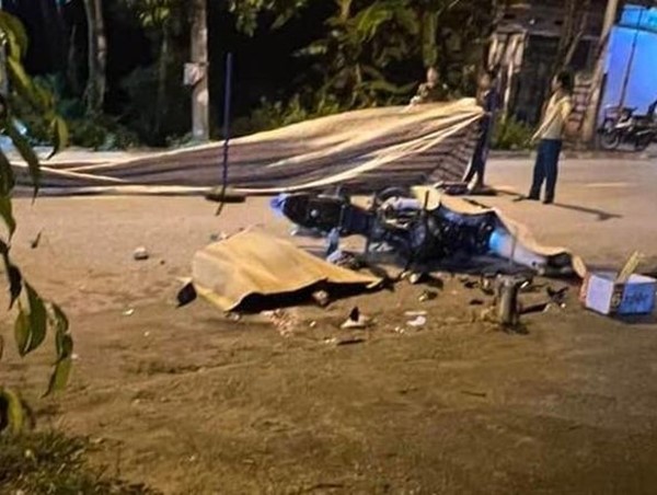 Tai nạn giao thông nghiêm trọng tại Vĩnh Phúc, 2 người tử vong, 4 người bị thương 