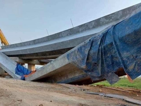 Giám sát chặt nhà thầu thi công đoạn cao tốc Diễn Châu - Bãi Vọt sau vụ sập dầm cầu