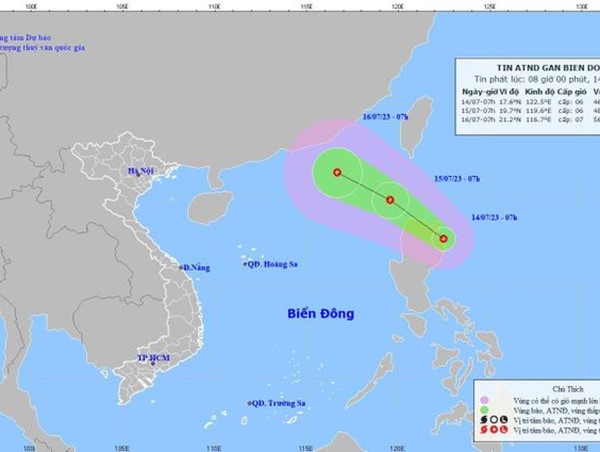 Chủ động ứng phó với diễn biến của áp thấp nhiệt đới