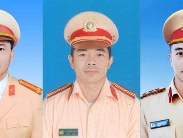 Cấp bằng Tổ quốc ghi công cho 3 chiến sĩ Công an hy sinh trong vụ sạt lở tại đèo Bảo Lộc