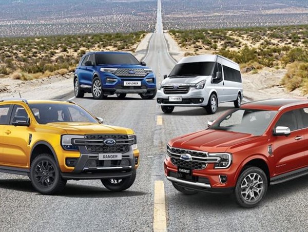 Cập nhật bảng giá ô tô Ford mới nhất tháng 8/2023