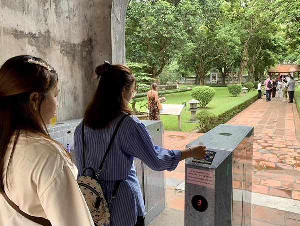 Văn Miếu - Quốc Tử Giám triển khai bán vé trực tuyến cho khách đoàn