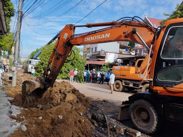 Bắc Giang phân luồng giao thông phục vụ thi công cải tạo QL31