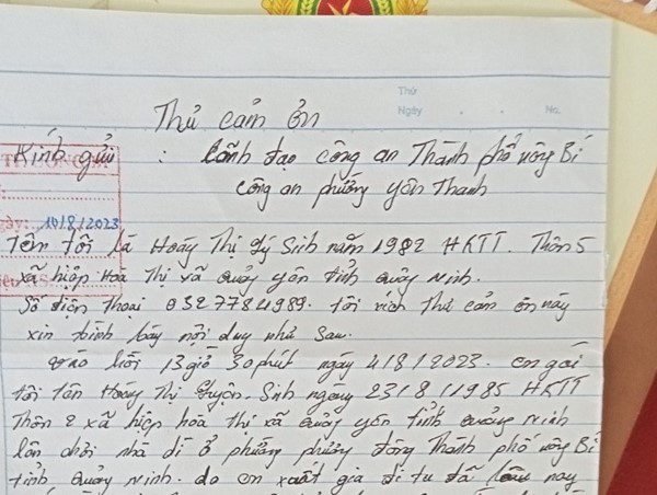 Kịp thời cứu người phụ nữ có ý định tự tử