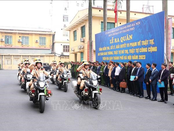 Hà Nội: Đẩy mạnh tuyên truyền về công tác bảo đảm trật tự, an toàn giao thông 