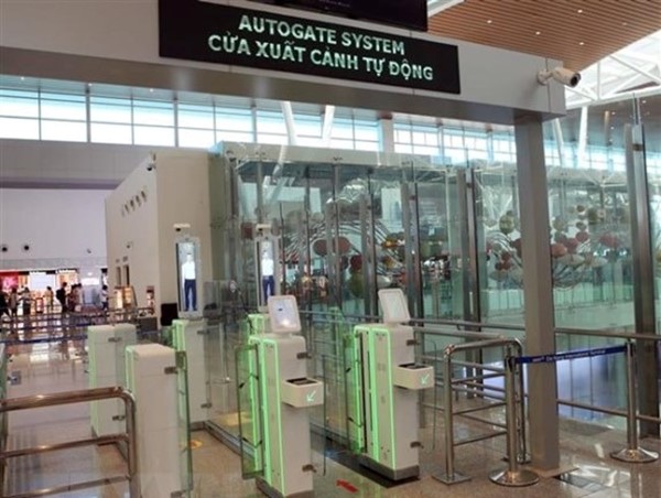 5 cửa khẩu của 5 cảng HKQT đưa vào hoạt động hệ thống Cổng kiểm soát tự động