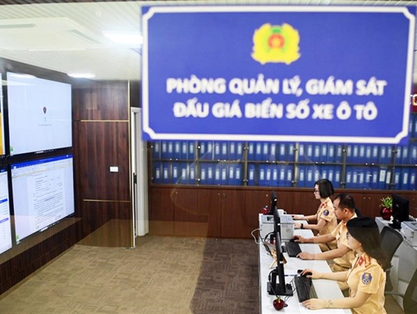 Giám sát chặt chẽ toàn bộ quá trình đấu giá biển số xe ô tô