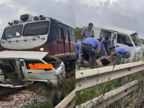 Tai nạn giao thông mới nhất hôm nay (26/8/2023): Tàu hỏa ủi bay ô tô 9 chỗ, tài xế tử vong