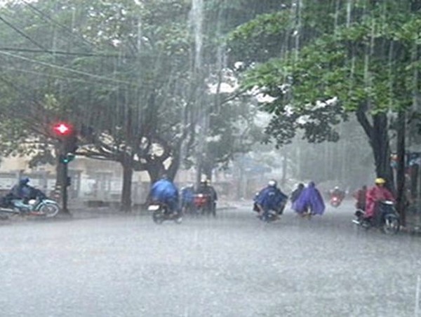 Thời tiết ngày 9/9: Mưa dông bao trùm cả 3 miền 