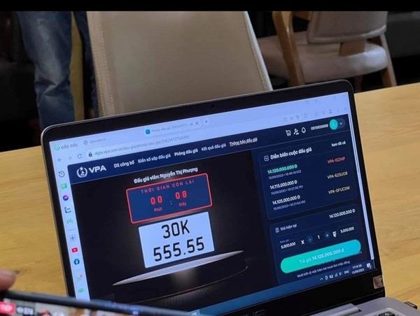 Biển số Hà Nội VIP 30K-55555 được rao bán lại giá 20 tỷ đồng gây sốt 