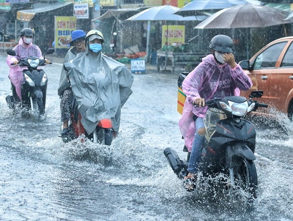 Thời tiết ngày 26/9: Áp thấp nhiệt đới gây mưa to nhiều nơi