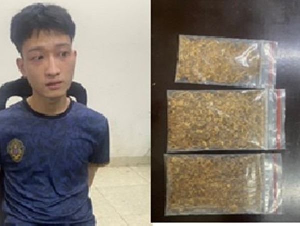 Bắt giữ nam thanh niên mua bán trái phép chất ma tuý
