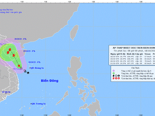 Tập trung ứng phó áp thấp nhiệt đới có khả năng thành bão và mưa lũ