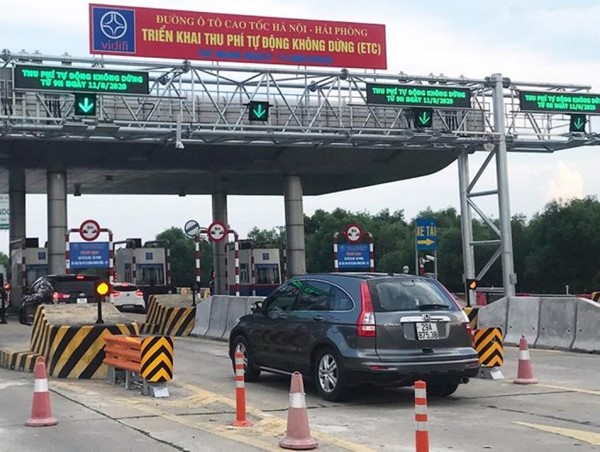 Thu phí tự động không dừng sắp không còn trạm barie