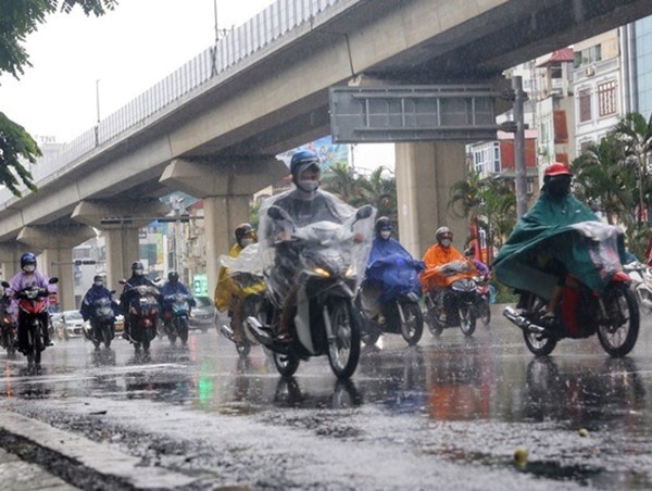 Thời tiết ngày 25/10: Hà Nội sáng và đêm có mưa rào rải rác, trưa chiều hửng nắng