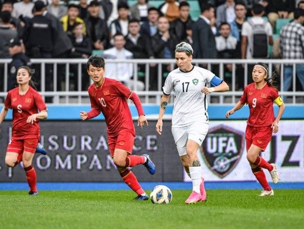ĐT nữ Việt Nam thua đáng tiếc trước chủ nhà Uzbekistan