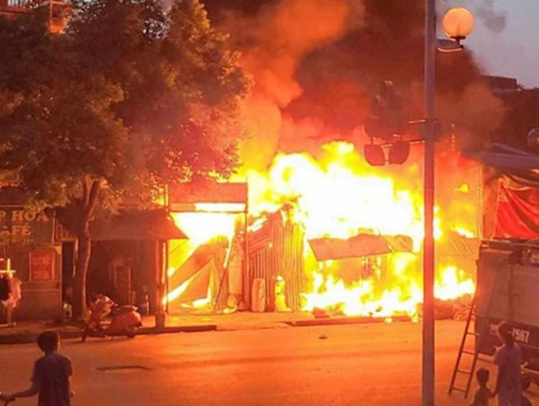 Hà Nội: Tập trung khắc phục hậu quả vụ cháy, nổ tại huyện Thanh Trì 