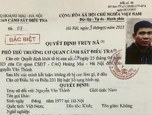 Truy nã đối tượng thuê xe ô tô rồi mang đi bán