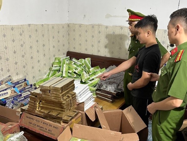 Triệt phá đường dây buôn bán thuốc lá ngoại nhập lậu