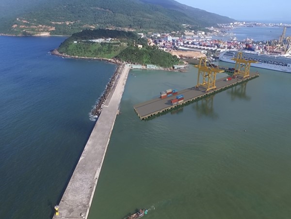 Cho phép 3 cầu cảng bến Tiên Sa được tiếp nhận tàu container