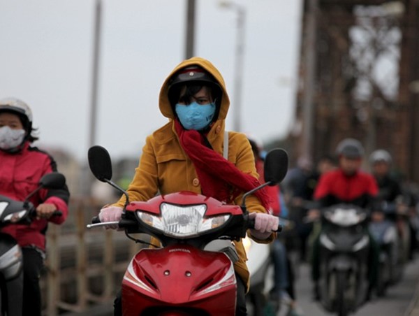 Miền Bắc đón không khí lạnh tăng cường