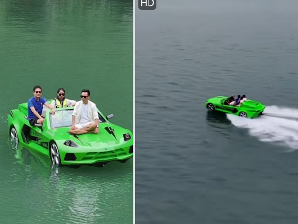 “Siêu xe" lướt trên Vịnh Hạ Long bị đình chỉ hoạt động