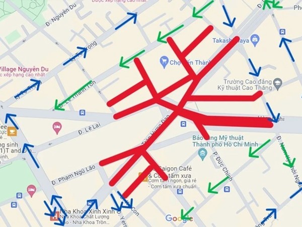  TP Hồ Chí Minh: Cấm lưu thông trên 13 tuyến đường ở quận 1 để diễn tập phòng cháy chữa cháy