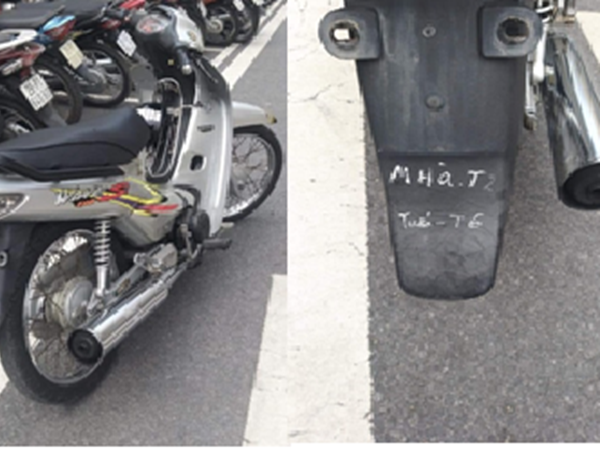 Tìm chủ sở hữu chiếc xe máy bị mất trộm tại quận Bắc Từ Liêm
