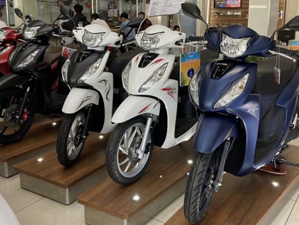 Bảng giá xe máy Vision mới nhất tháng 1/2024